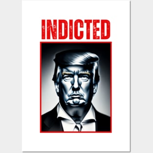 Trump Indicted Posters and Art